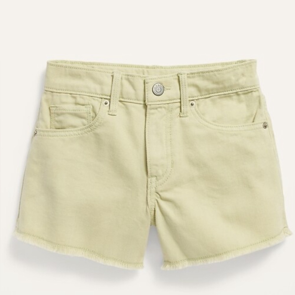 Old Navy Extra High-Waisted Pop-Color Cut-Off size 2.‎